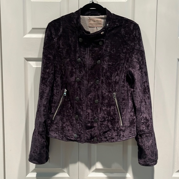 ❤️SOLD❤️We The Free Indigo Coloured Plush Jacket - Picture 1 of 9